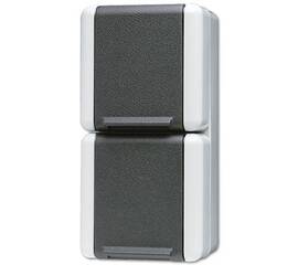 Розетка 2K+З Jung 822W