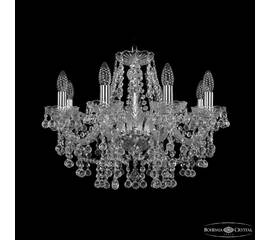 Подвесная люстра Bohemia Ivele Crystal 1409/8/195 Ni
