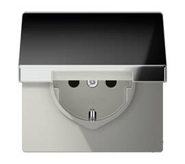 Розетка штепсельная Schuko Jung GCR1520KIKL