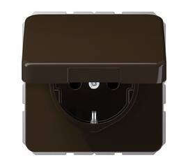 Розетка штепсельная Schuko Jung CD1520BFKLBR