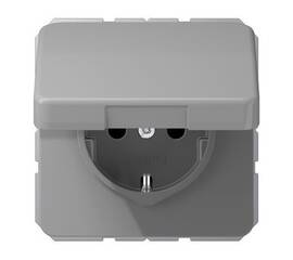 Розетка штепсельная Schuko Jung CD1520BFKIKLGR