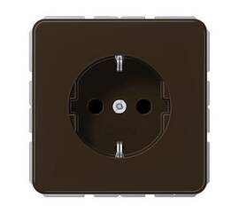 Розетка штепсельная Schuko Jung CD1520BFBR