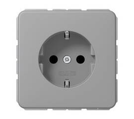 Розетка штепсельная Schuko Jung CD1520BFGR