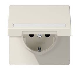 Розетка Schuko с крышкой Jung LS1520BFNAKL