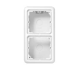 Коробка двухместная Jung CD582AWW