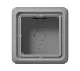 Коробка одноместная Jung CD581AGR