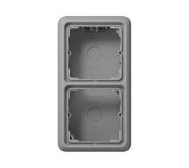 Коробка двухместная Jung CD582AGR
