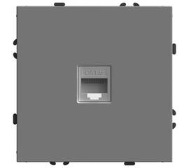 Розетка компьютерная 1-местная RJ-45 Stekker RST00-5117-10 Эмили 49951