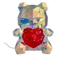 Светодиодная фигура Uniel ULD-R508 USB BEAR WITH HEART UL-00012217