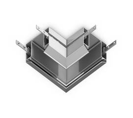 Коннектор угловой Ambrella Light Magnetic 220V GL1043