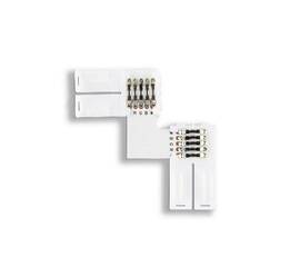 Соединитель угловой L для светодиодной ленты Ambrella Light 5050 12/24V (5 конт.) (10шт) GS6751