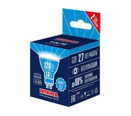 Лампа светодиодная Volpe Norma LED-JCDR-13W/4000K/GU10/NR UL-00011008