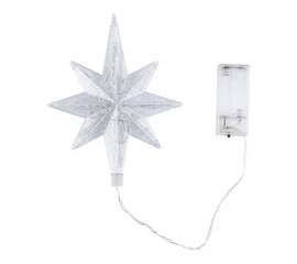 Украшение звезда Uniel ULD-H1525-009/STB/2AA WARM WHITE STAR-5 UL-00010943