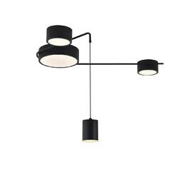 Потолочный светильник Indigo Modulo 14028/4С Black V000162L