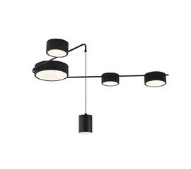 Потолочный светильник Indigo Modulo 14028/5С Black V000161L
