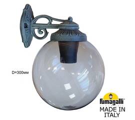 Уличный настенный светильник Fumagalli Globe 300 G30.131.000.VZF1RDN