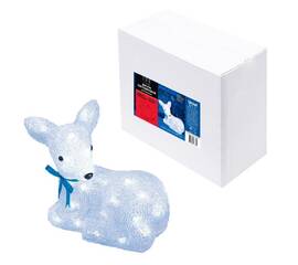 Фигура оленёнок Uniel ULD-M2926-040/STA WHITE IP20 LYING FAWN-1 11031