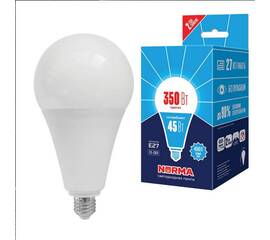 Лампа светодиодная Volpe Norma LED-A120-45W/4000K/E27/FR/NR картон UL-00005611
