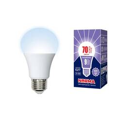 Лампа светодиодная Volpe Norma LED-A60-9W/6500K/E27/FR/NR картон UL-00005624