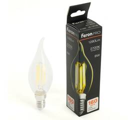 Лампа светодиодная Feron LB-1218 E14 8W 2700K 51265