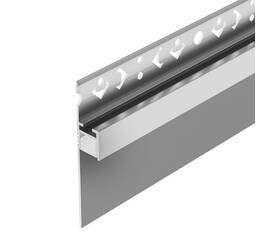 Алюминиевый профиль Arlight ARH-PLINTUS-50-FANTOM-3000 ANOD 052662