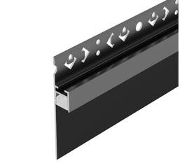 Алюминиевый профиль Arlight ARH-PLINTUS-50-FANTOM-3000 BLACK 052699