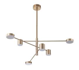 Люстра на штанге Arte Lamp Stanley A2476PL-40PB
