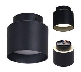 Накладной светильник Reluce 53006-9.5-001IL GX53+LED3W BK