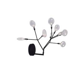 Бра Crystal Lux Evita AP9 BLack/Transparent