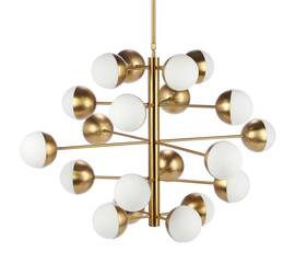 Люстра на штанге ImperiumLoft Italian Globe 75117-22