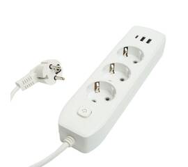 Удлинитель Stekker Home plus HM08-33-02 49970