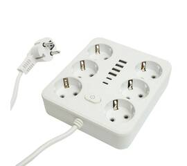 Удлинитель Stekker Home plus HM09-66-02 49975