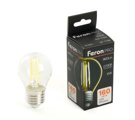 Светодиодная лампа Feron LB-1706 E27 6W 2700К 51250