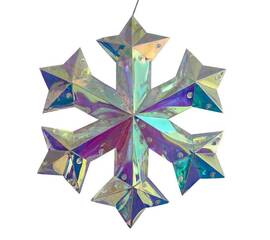 Светильник декоративный на батарейках Снежинка Uniel ULD-R512 3АА SNOWFLAKE UL-00012222