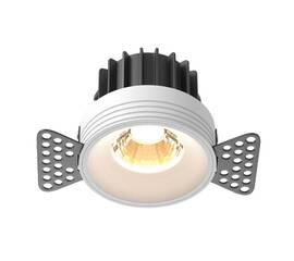 Встраиваемый светильник Maytoni Round DL058-12W2.7K-TRS-W