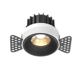 Встраиваемый светильник Maytoni Round DL058-12W2.7K-TRS-B