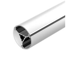 Алюминиевый профиль Arlight ROUND-D36-360-2500 ANOD BLACK 050250