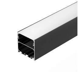 Алюминиевый профиль Arlight LINE-M-5050-2000 BLACK 053403