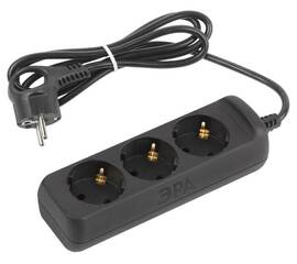 Удлинитель электрический Эра UX-3e-1,5m-B Б0057721