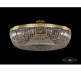 Люстра на штанге Bohemia Ivele Crystal 19041/90IV G