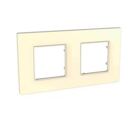 Рамка 2-постовая Schneider Electric Unica Quadro MGU2.704.25