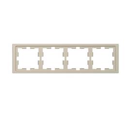 Рамка 4-постовая Schneider Electric Merten D-Life MTN4040-6533