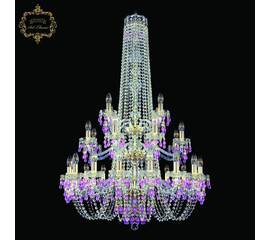Подвесная люстра Art Classic 11.24.16+8+4.300.3d.h-128.Gd.V7010