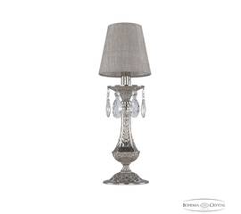 Настольная лампа Bohemia Ivele Crystal Florence 71100L/1 Ni ST2