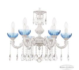 Подвесная люстра Bohemia Ivele Crystal AL79101/6/175 A WMN P Aquamarine/M-1H