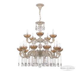 Подвесная люстра Bohemia Ivele Crystal AL79101/10+5/250/2D A WMG P Shampan/M-1G