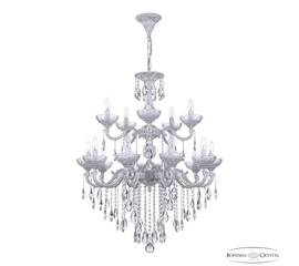 Подвесная люстра Bohemia Ivele Crystal AL78101/10+5/250/2D B WMN P Clear/M-1F