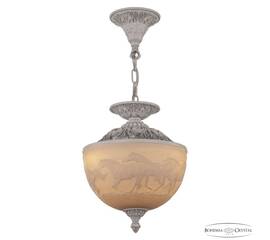 Подвесной светильник Bohemia Ivele Crystal AL7003P/25 WMN Horse