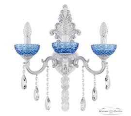 Бра Bohemia Ivele Crystal AL7801B15/3/175 B WMN P Aquamarine/M-1F