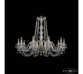 Подвесная люстра Bohemia Ivele Crystal 1402/10/360 G